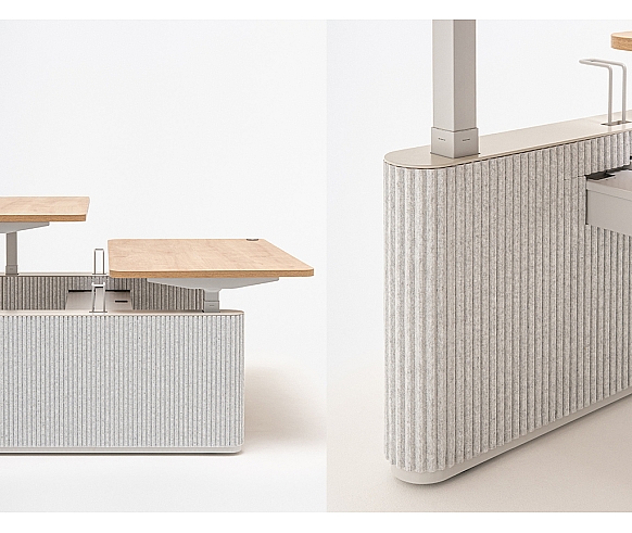 Ogi drive bench E height-adjustable desk